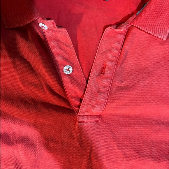Men's Red Polo Shirt - Picture 3 of 6